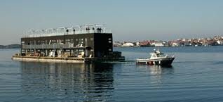 Floating sauna, Stockholm