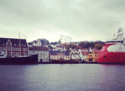 Stavanger, Norway: not just unsustainable oil, but fish exported as Slow Fish